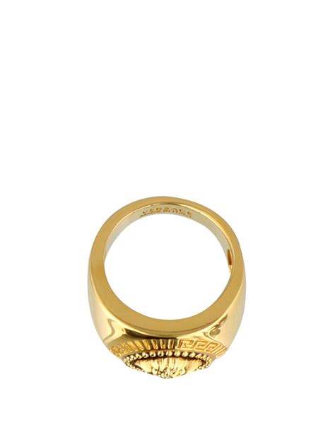 bague versace homme or 18k|Bagues Homme .